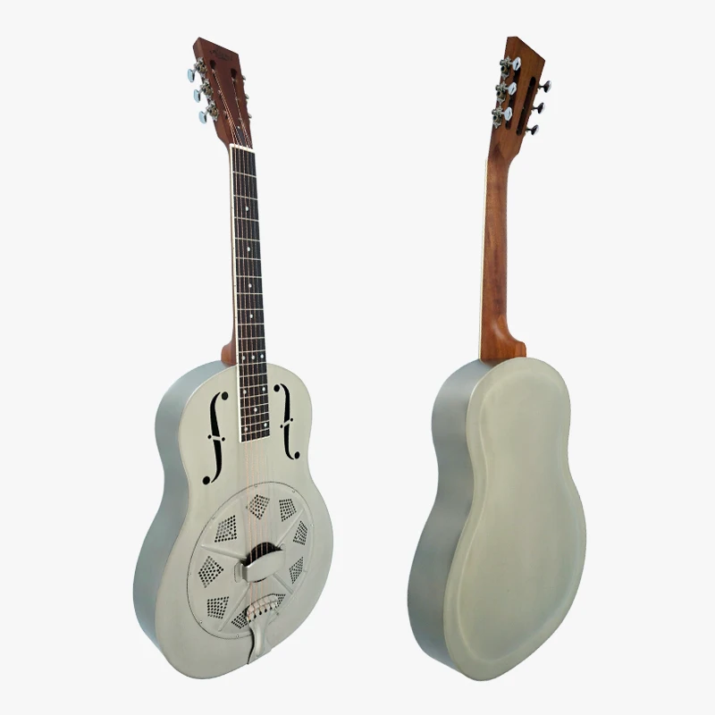Acoustic single cone duolian steel body resonator guitar for sale with free case
Acoustic single cone duolian steel body resonator guitar for sale with free case