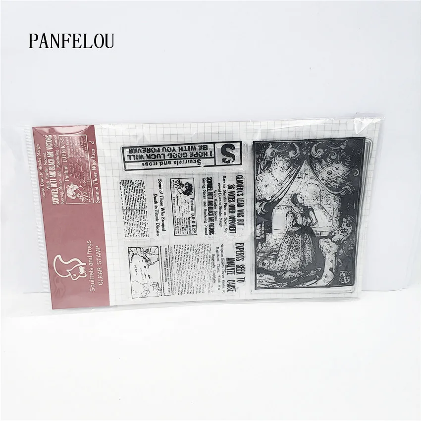 PANFELOU Palace woman Transparent Clear Silicone Stamp/Seal DIY scrapbooking/photo album Decorative clear stamp sheets
PANFELOU Palace woman Transparent Clear Silicone Stamp/Seal DIY scrapbooking/photo album Decorative clear stamp sheets