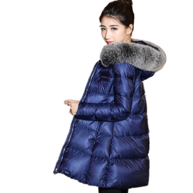 New Fashion Fox Fur Collar Jacket Womens Down Cotton Coat Jacket Outer Layer Thickening Cold Resistane Warm Outwear LCY61
New Fashion Fox Fur Collar Jacket Womens Down Cotton Coat Jacket Outer Layer Thickening Cold Resistane Warm Outwear LCY61