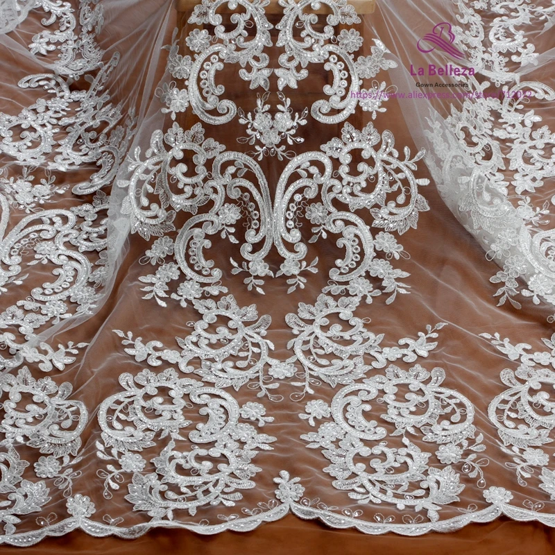 La Belleza из вискозы цвета слоновой кости с прозрачными блестками, свадебное платье, кружевная ткань, Ширина 53 дюйма, 1 ярд
La Belleza из вискозы цвета слоновой кости с прозрачными блестками, свадебное платье, кружевная ткань, Ширина 53 дюйма, 1 ярд