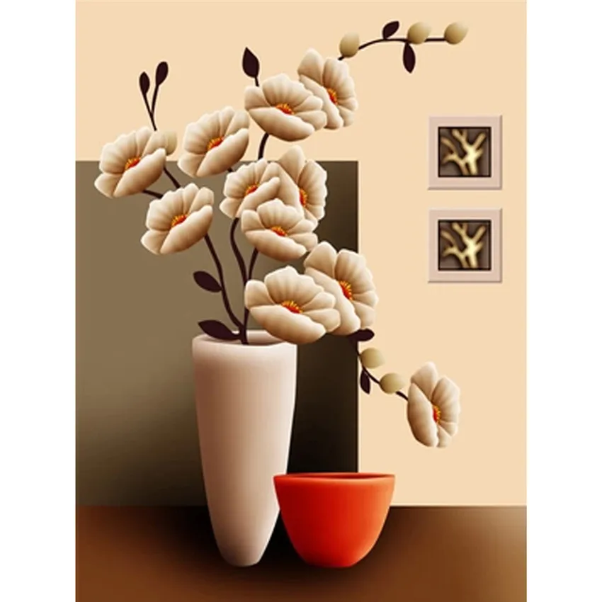 Real New DIY 5D Cube Diamond Mosaic Eruopean Style Diamond Embroidery Flowers in a Vase Pattern Rhinestones Pictures Of Crystals
Real New DIY 5D Cube Diamond Mosaic Eruopean Style Diamond Embroidery Flowers in a Vase Pattern Rhinestones Pictures Of Crystals