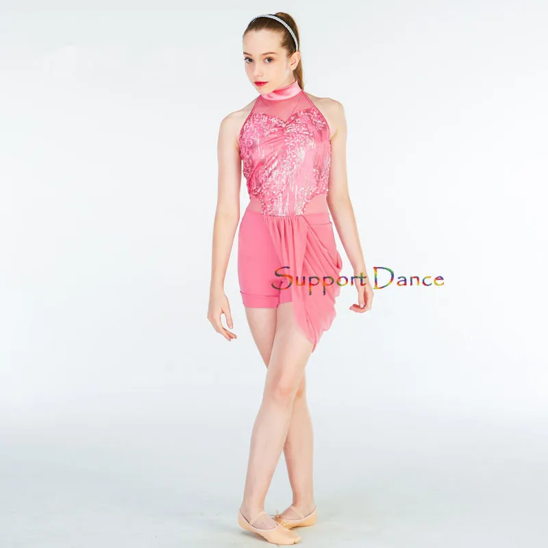 Sequin Mock Turtleneck Tank Latin Jazz Modern Dance Costume For Kids and Adult C20
Sequin Mock Turtleneck Tank Latin Jazz Modern Dance Costume For Kids and Adult C20