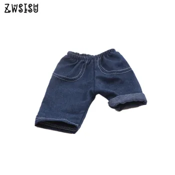 A pair of jeans suitable for 18inch American doll or 43CM doll, give childrens the best birthday gift
A pair of jeans suitable for 18inch American doll or 43CM doll, give childrens the best birthday gift