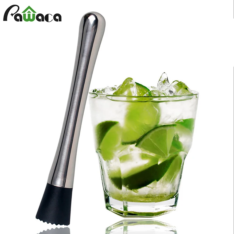 Stainless Steel Cocktail Muddlers DIY Drink Fruit Muddler Lemon Masher Crushed Ice Hammer Mixer Kitchen Bar Bartenders Tools
Stainless Steel Cocktail Muddlers DIY Drink Fruit Muddler Lemon Masher Crushed Ice Hammer Mixer Kitchen Bar Bartenders Tools