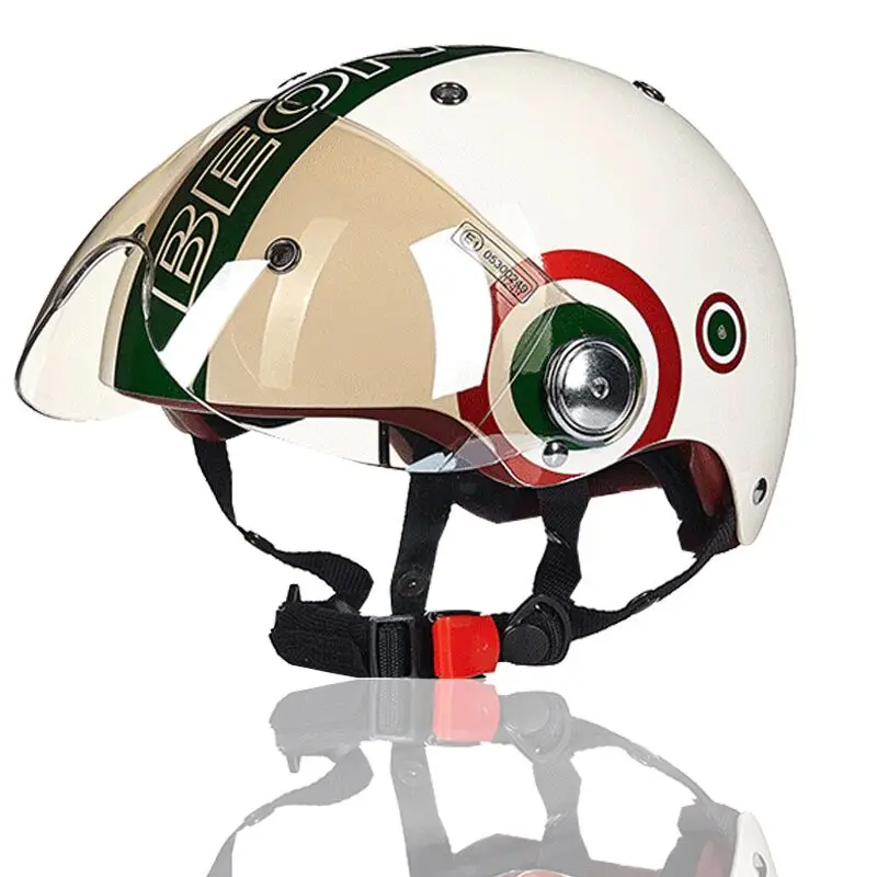 BEON Summer Motorcycle Helmets Half Racing Retro Helmet Casque Moto Scooter Vintage Motorbike Riding Helmet
BEON Summer Motorcycle Helmets Half Racing Retro Helmet Casque Moto Scooter Vintage Motorbike Riding Helmet