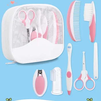 Baby Grooming Care Manicure Set Healthcare Kit Nail Clipper Toothbrush Hairbrush Comb Emery Board Nail Scissor
Baby Grooming Care Manicure Set Healthcare Kit Nail Clipper Toothbrush Hairbrush Comb Emery Board Nail Scissor