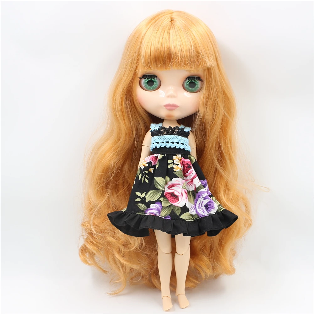 Free-shipping-factory-nude-Blyth-doll-light-brown-hair-with-bangs-ICY-DIY-fashion-toys-30cm (1)