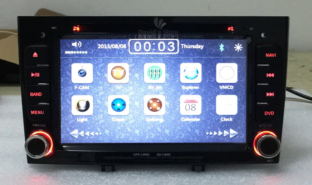 Car Navigation for Peugeot 308-408 Black 3