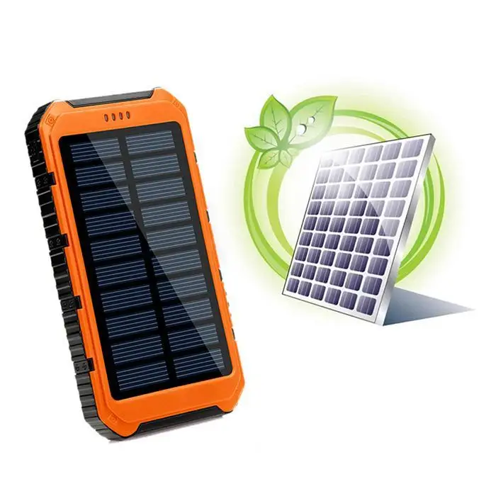 10000mAh Outdoor Solar Power Bank Portable Charger Dual USB Powerbank Mobile External Battery With LED Light For Xiaomi iPhonr
10000mAh Outdoor Solar Power Bank Portable Charger Dual USB Powerbank Mobile External Battery With LED Light For Xiaomi iPhonr