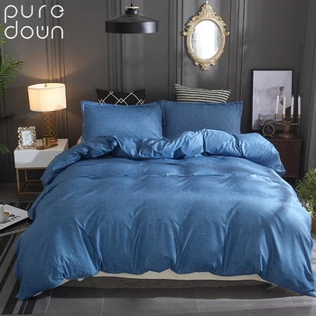 Puredown Duvet Cover Set King Queen Size 100% Polyester 6 feet Home Bedroom Reactive Printing Bedding Sets Without Sheet
Puredown Duvet Cover Set King Queen Size 100% Polyester 6 feet Home Bedroom Reactive Printing Bedding Sets Without Sheet