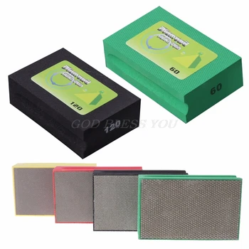 60/120/200/400 Diamond Hand Polishing Pad Sanding Grinding For Glass Stone Marble 95x55mm
60/120/200/400 Diamond Hand Polishing Pad Sanding Grinding For Glass Stone Marble 95x55mm