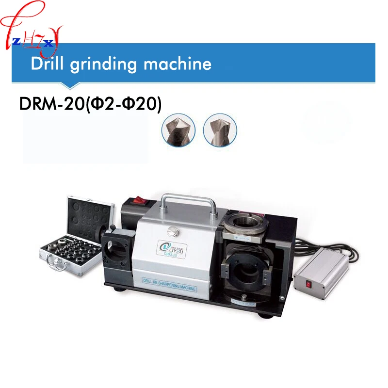 1PC DRM-20 small drill grinding machine high-precision 2-20MM twist bit 220V 250W | Инструменты