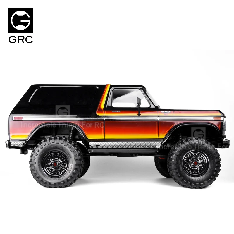 GRC TRX4 T4 Bronco Metal protective plate Anti scraper decoration RC Racing Car Model Spare Parts Accessories
GRC TRX4 T4 Bronco Metal protective plate Anti scraper decoration RC Racing Car Model Spare Parts Accessories