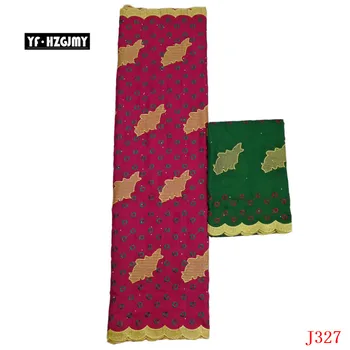 YF HZGJMY YF HZGJMY African Bazin Lace Magenta/Green Embroidery High Quality Indian Lace Fabric 7 Yards Women French Cotton Lace
YF HZGJMY YF HZGJMY African Bazin Lace Magenta/Green Embroidery High Quality Indian Lace Fabric 7 Yards Women French Cotton Lace