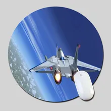 After Burner Airplane In The Sky 2016 Round Gaming Mouse Mats Mice Pad for Size 200*200*2mm