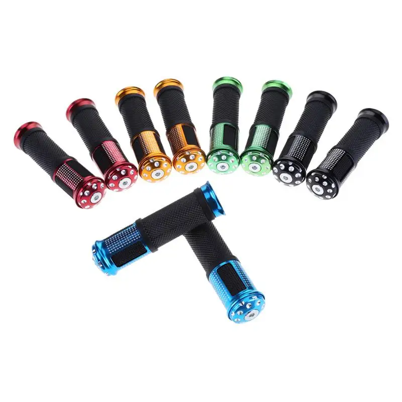 1 Pair Universal Aluminium Alloy Metal Rubber Non-slip Motorcycle Handlebar Grip Motorbike ATV Handle Bar Ends Moto Accessories
1 Pair Universal Aluminium Alloy Metal Rubber Non-slip Motorcycle Handlebar Grip Motorbike ATV Handle Bar Ends Moto Accessories