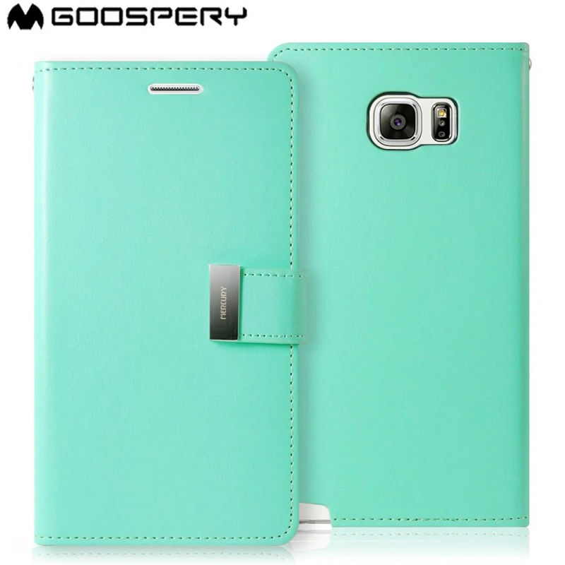 Genuine MERCURY Goospery Rich Diary Flip Case Wallet Cover for Samsung Galaxy Note 5
Genuine MERCURY Goospery Rich Diary Flip Case Wallet Cover for Samsung Galaxy Note 5