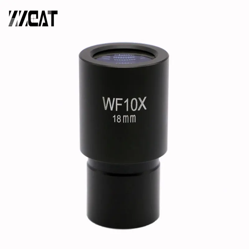 WF10X/18 мм 23 2 окуляр для микроскопа широкоугольный оптические линзы микроскоп