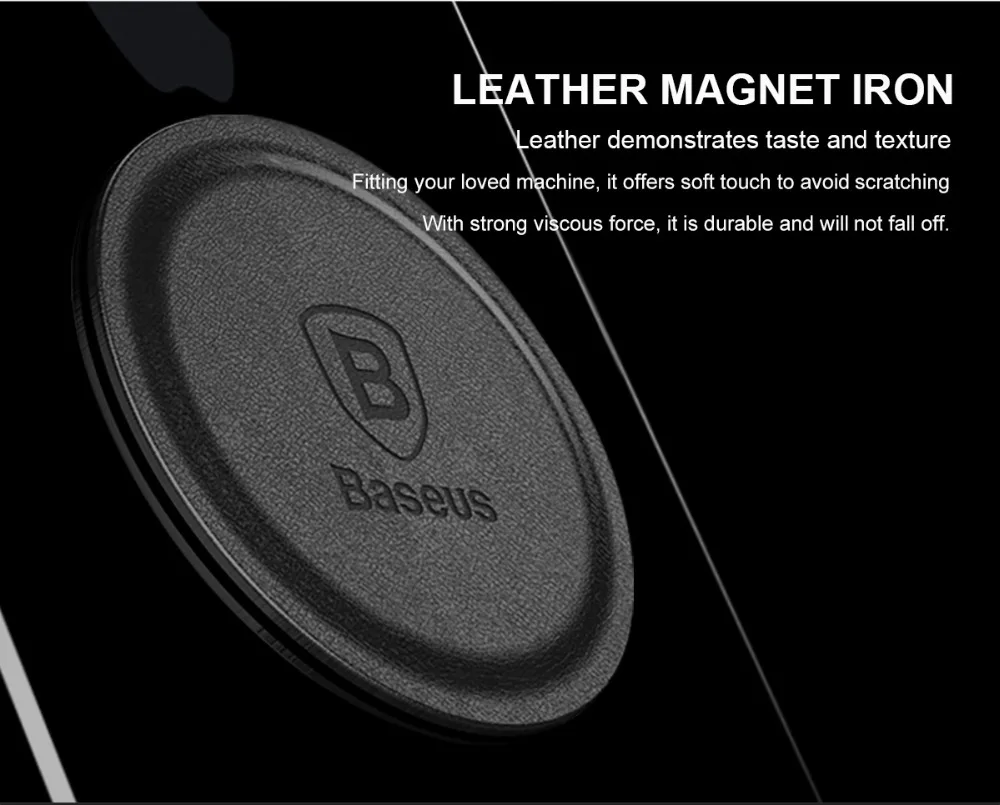 Baseus Magnetic Disk For Car Phone Holder Magnet Metal Plate