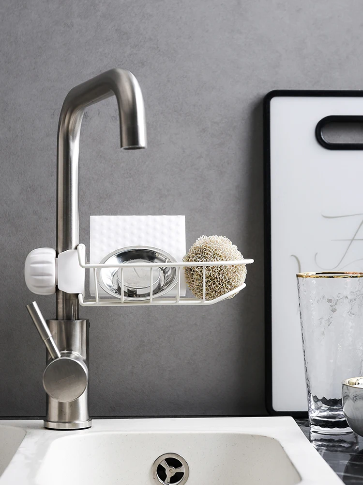 2019 Hot Sale Kitchen Metal Storage Rack Faucet Adjustable Drainage Shelf For Creative Dishcloth Sponge Utensil Holder
2019 Hot Sale Kitchen Metal Storage Rack Faucet Adjustable Drainage Shelf For Creative Dishcloth Sponge Utensil Holder