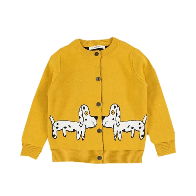 2018 new Autumn Kids Sweaters Cartoon Dogs Baby Boys Knitting Cardigan Toddlers Girls Sweater Yellow Children Clothing
2018 new Autumn Kids Sweaters Cartoon Dogs Baby Boys Knitting Cardigan Toddlers Girls Sweater Yellow Children Clothing