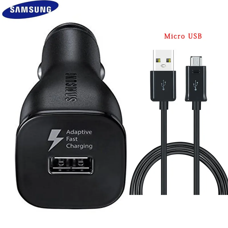 Original Samsung Fast Car Charger Adaptive Quick Adapter 1/1.5M Micro USB Data Cable For Galaxy S6 S7 Note 4 5 J3 J5 J7 A6 Pro
Original Samsung Fast Car Charger Adaptive Quick Adapter 1/1.5M Micro USB Data Cable For Galaxy S6 S7 Note 4 5 J3 J5 J7 A6 Pro