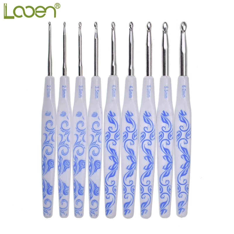 Looen Brand 2.0-6.0mm 9pcs Chinese Style Metal Hook Crochet Aluminum Knitting Needles For Women Mom DIY Craft Knitting Accessory
Looen Brand 2.0-6.0mm 9pcs Chinese Style Metal Hook Crochet Aluminum Knitting Needles For Women Mom DIY Craft Knitting Accessory