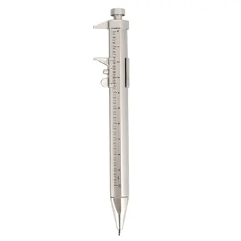 Multifunction 0.5mm Gel Ink Pen Vernier Caliper Roller Ball Pen Stationery Ball-Point 2 Colors Drop shipping