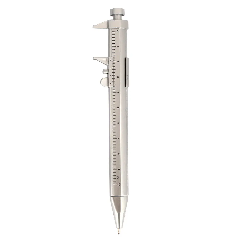 1PC Multifunction 0.5mm Gel Ink Pen Plastic Vernier Caliper Roller Ball Pen Scale Ruler Ball-Point Pen School Office Stationery
1PC Multifunction 0.5mm Gel Ink Pen Plastic Vernier Caliper Roller Ball Pen Scale Ruler Ball-Point Pen School Office Stationery