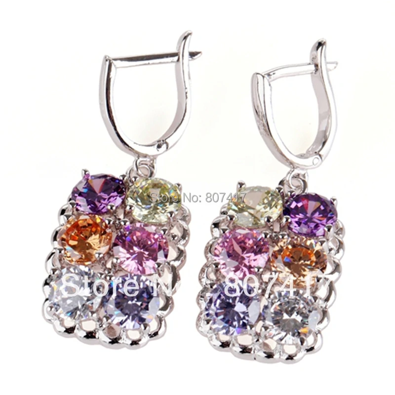 SHUNXUNZE big fashion christmas Wedding earrings for women Peridot Pink Morganite Purple Blue Cubic Zirconia Rhodium Plated R474
SHUNXUNZE big fashion christmas Wedding earrings for women Peridot Pink Morganite Purple Blue Cubic Zirconia Rhodium Plated R474