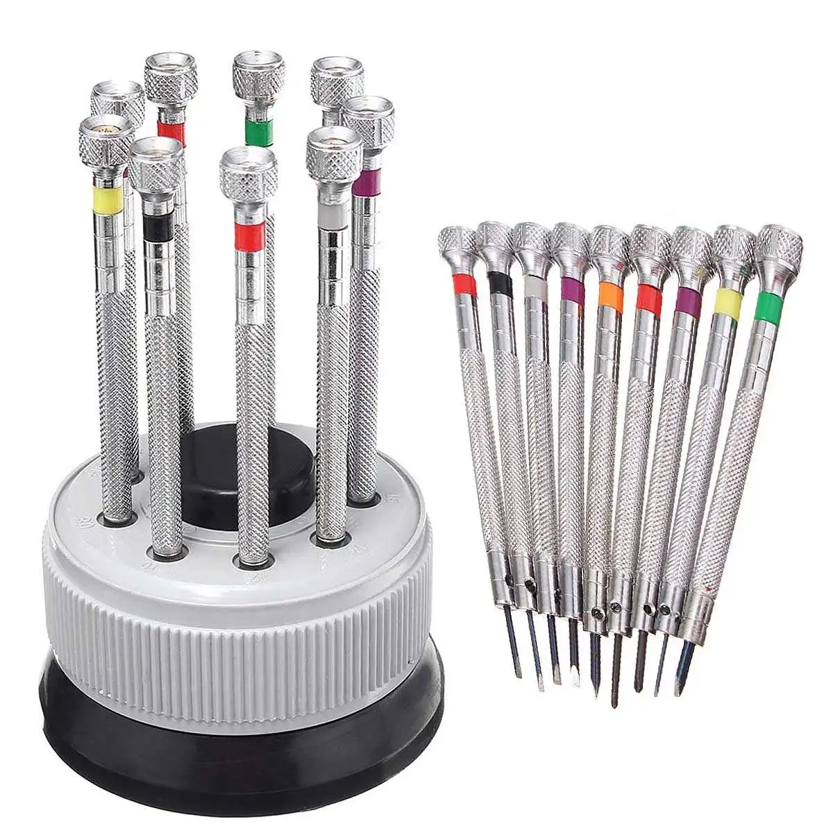 9Pcs Screwdriver Set Jewelry Eyeglasses Glasses Spectacles Watch Repair Tool Set
9Pcs Screwdriver Set Jewelry Eyeglasses Glasses Spectacles Watch Repair Tool Set