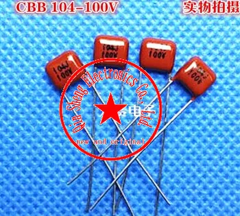 500 PCS CBB 104J 100V 0.1uF 100V 100nF 100V 104J 104/100V Polypropylene Capacitors NEW
500 PCS CBB 104J 100V 0.1uF 100V 100nF 100V 104J 104/100V Polypropylene Capacitors NEW