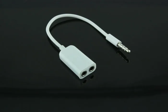 3.5mm Jack 2 Way Multi Port Hub Aux Headphone Splitter Useful Audio Cable Adapter Converter Earphone Accessory
3.5mm Jack 2 Way Multi Port Hub Aux Headphone Splitter Useful Audio Cable Adapter Converter Earphone Accessory