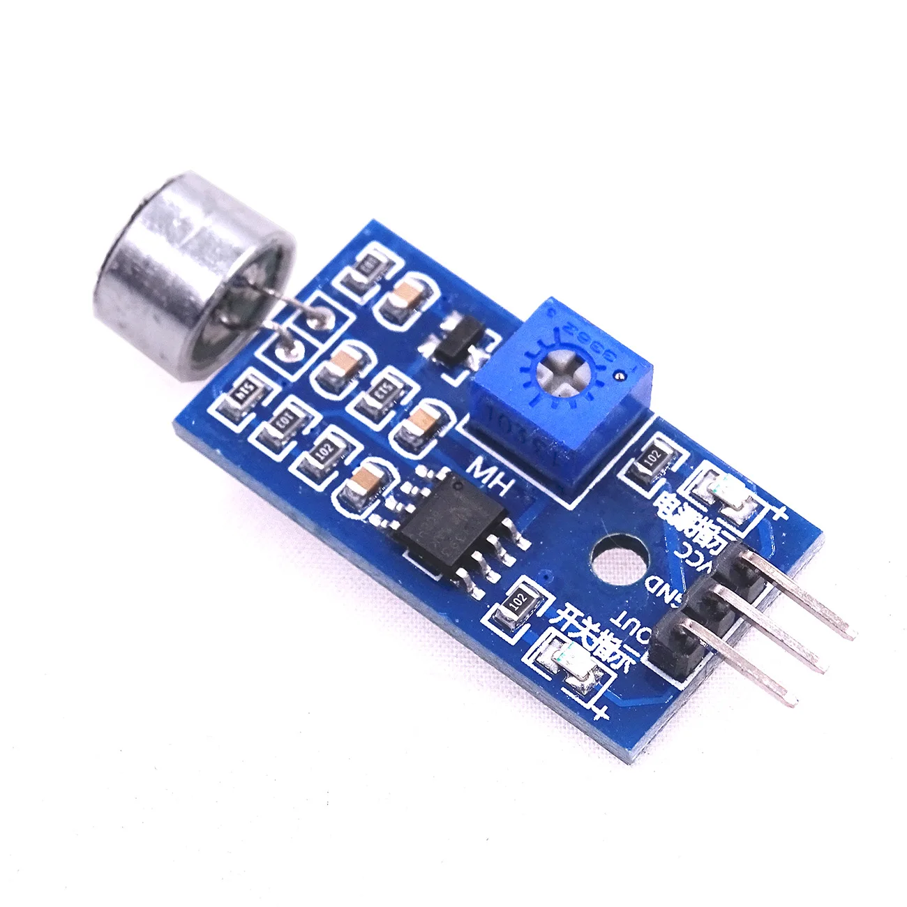 1pcs Sound sensor module testing module microphones acoustic whistle switch module
1pcs Sound sensor module testing module microphones acoustic whistle switch module