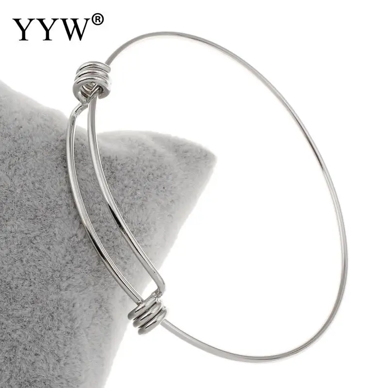 Stainless Steel silver Plated Charm Bracelets Women Gift Adjustable Expandable Wire Bangle Bracelet
Stainless Steel silver Plated Charm Bracelets Women Gift Adjustable Expandable Wire Bangle Bracelet