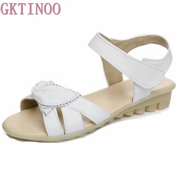 GKTINOO Plus Size (34-43) Flat Summer Sandals For Women 2019 Mother Shoes Genuine Leather Nurse Shoes Flat Shoes Women Sandal
GKTINOO Plus Size (34-43) Flat Summer Sandals For Women 2019 Mother Shoes Genuine Leather Nurse Shoes Flat Shoes Women Sandal