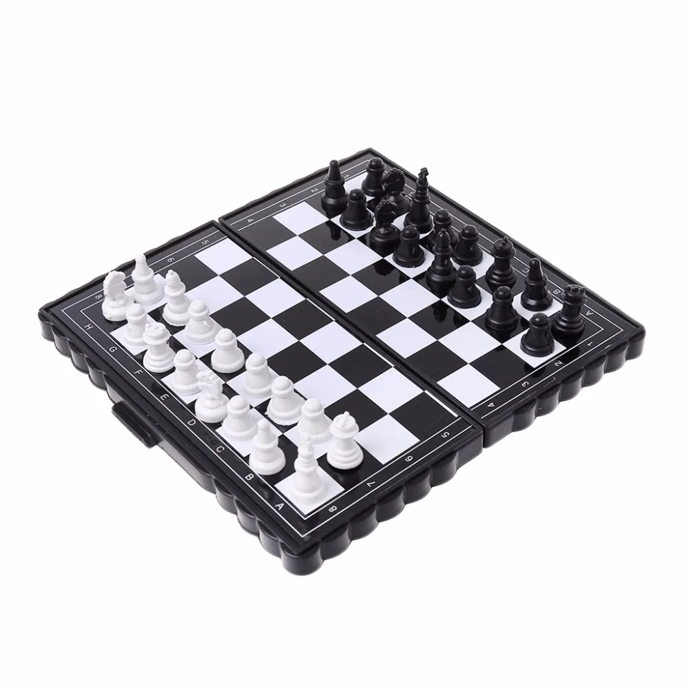 1set Mini Portable Chess Folding Magnetic Plastic Chessboard Board Game Kid Toy Entertainment Chess Games
1set Mini Portable Chess Folding Magnetic Plastic Chessboard Board Game Kid Toy Entertainment Chess Games
