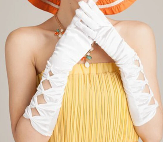 Women's Long Summer UV Full Finger Gloves
Women's Long Summer UV Full Finger Gloves