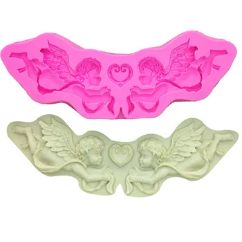 M930 DIY European Relief Angel Dry boy Silicone Mold Fondant Mold Cake Decorating Tools Chocolate Gumpaste Mold
M930 DIY European Relief Angel Dry boy Silicone Mold Fondant Mold Cake Decorating Tools Chocolate Gumpaste Mold