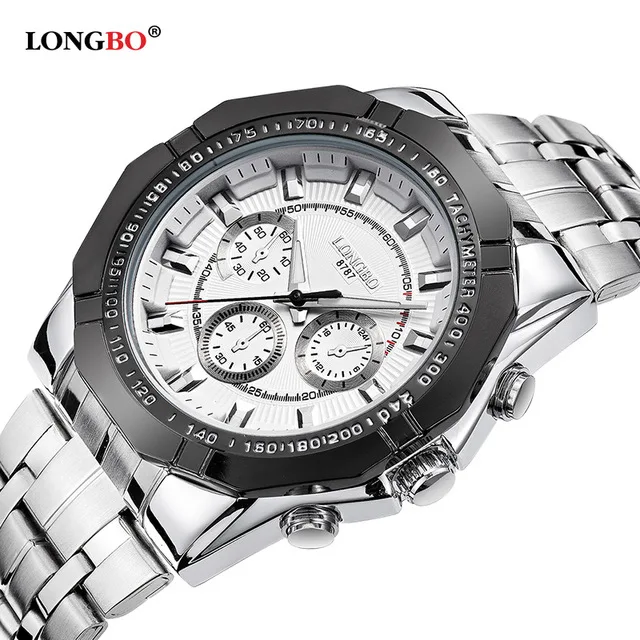 LONGBO Military Men Stainless Steel Band Sports Quartz Watches Dial Clock For Men Male Leisure Watch Relogio Masculino 8787 LONGBO Military Men Stainless Steel Band Sports Quartz Watches Dial Clock For Men Male Leisure Watch Relogio Masculino 8787<br><br>Aliexpress