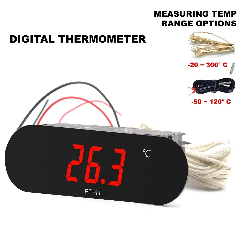 -50~120C or -20~300C NTC Sensor mini digital THERMOMETER for freezer pipe oven 90-250VAC 12V Power
-50~120C or -20~300C NTC Sensor mini digital THERMOMETER for freezer pipe oven 90-250VAC 12V Power