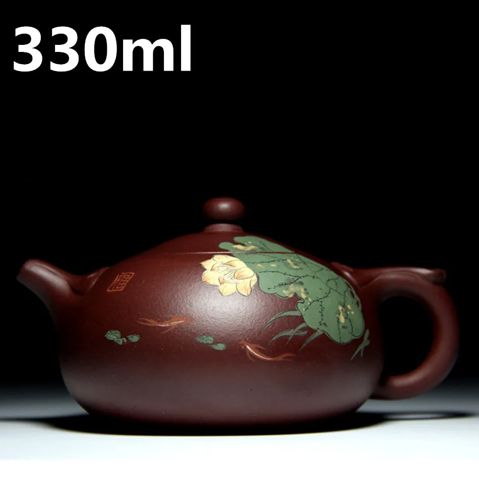 YiXing Teapots Tea Pot 330ml Chinese Tea Ceremony Porcelain Oriental Teapots Handmade Purple Clay Teapot Kung Fu Tea Set Kettle
YiXing Teapots Tea Pot 330ml Chinese Tea Ceremony Porcelain Oriental Teapots Handmade Purple Clay Teapot Kung Fu Tea Set Kettle