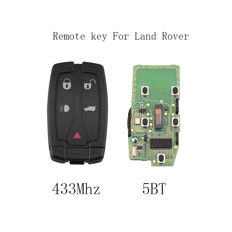 5 Buttons Car Remote Smart Key 434MHz DIY for Land Rover LR2 Range Rover Freelander 2 LR2 Sport 2008-2012
5 Buttons Car Remote Smart Key 434MHz DIY for Land Rover LR2 Range Rover Freelander 2 LR2 Sport 2008-2012
