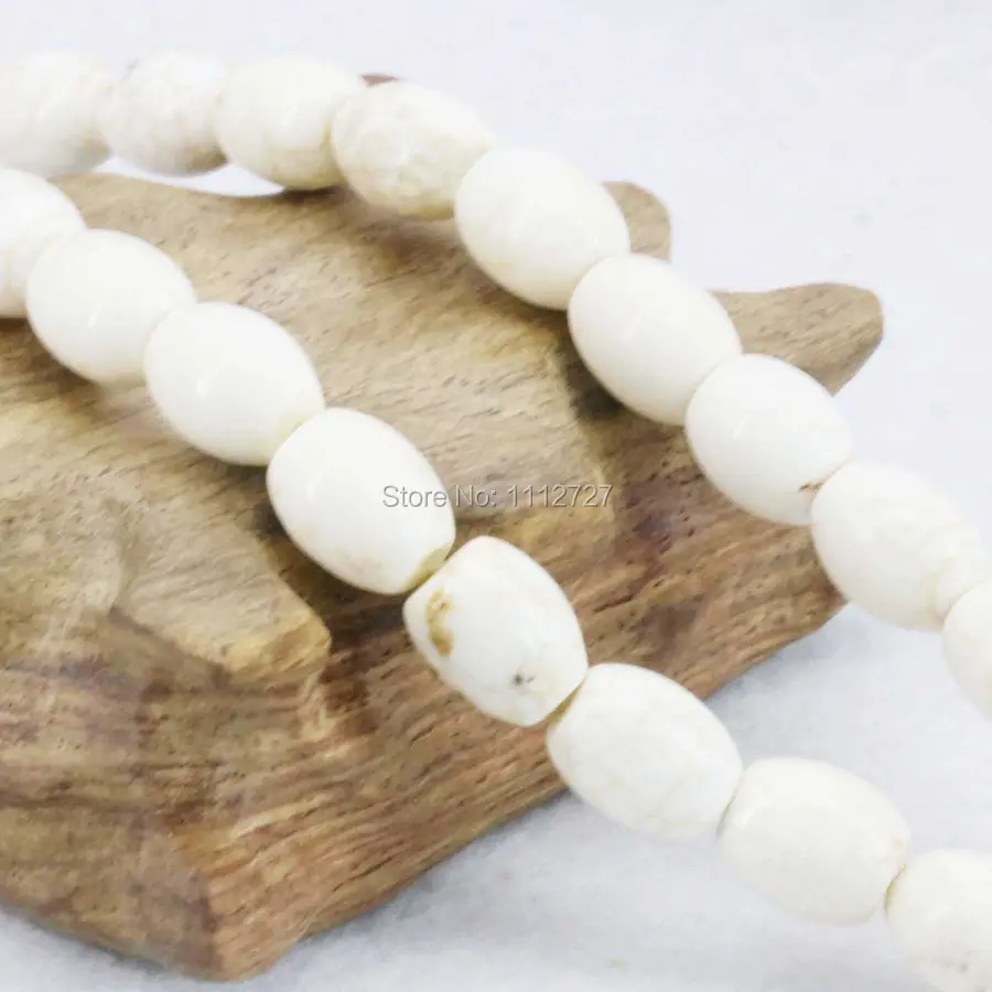 Accessories 8x10mm White Turkey DIY Beads Loose Stone Howlite Rice Bucket 15inch New Fashion Jewelry Accessory Parts Girls Gifts
Accessories 8x10mm White Turkey DIY Beads Loose Stone Howlite Rice Bucket 15inch New Fashion Jewelry Accessory Parts Girls Gifts
