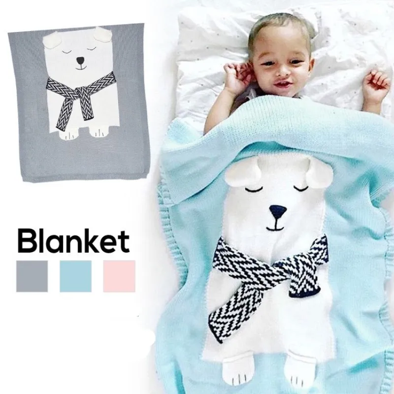 Cartoon Bear Animal Cute Baby Blanket Throw on Sofa/Bed/Plane Travel Carpet Knitted Thread Blanket Photography Props
Cartoon Bear Animal Cute Baby Blanket Throw on Sofa/Bed/Plane Travel Carpet Knitted Thread Blanket Photography Props