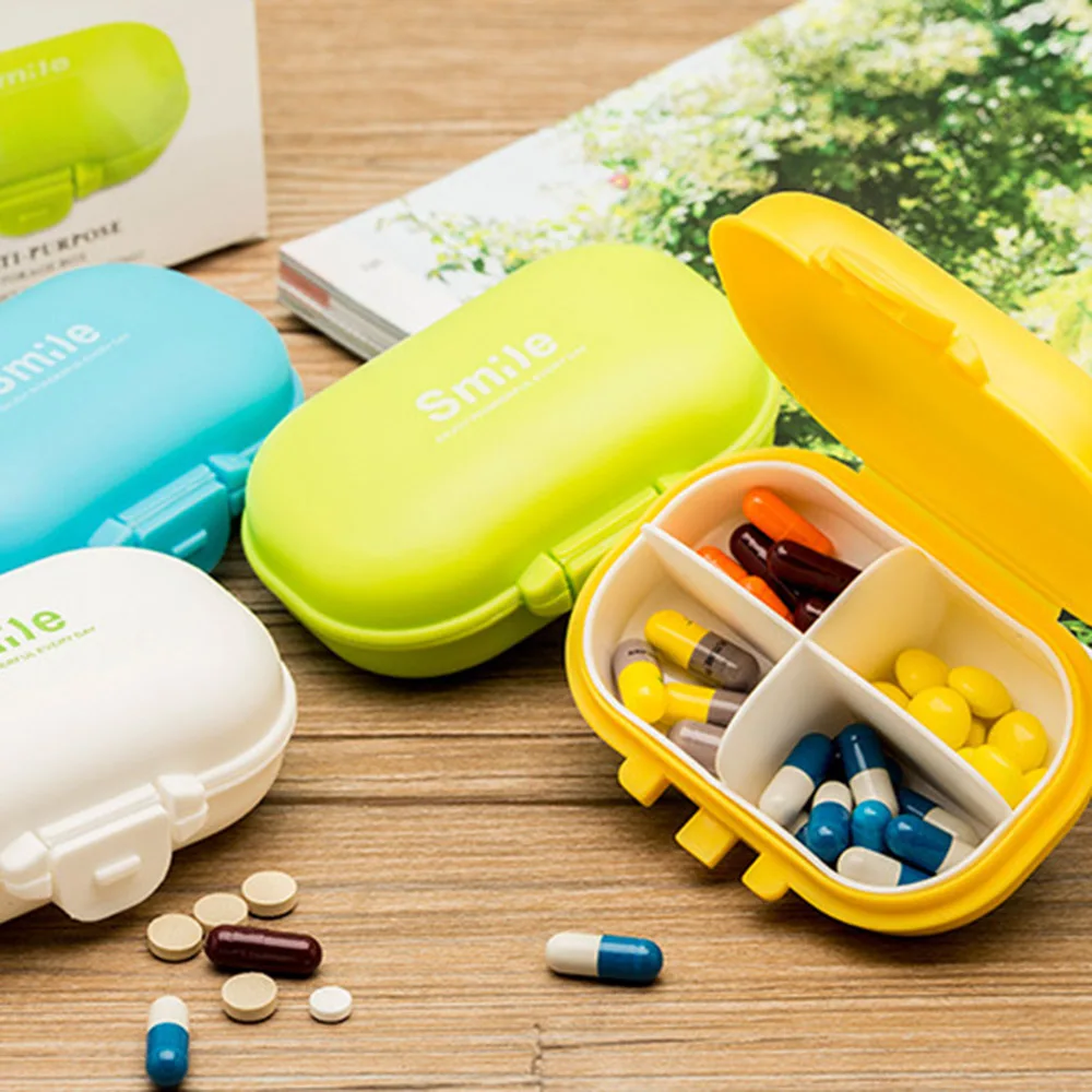 Pill Box 7 Days Portable 4 Grids Pill Box Drug Tablet Medicine Storage Holder Splitter Case Storage Organizer Container Case
Pill Box 7 Days Portable 4 Grids Pill Box Drug Tablet Medicine Storage Holder Splitter Case Storage Organizer Container Case