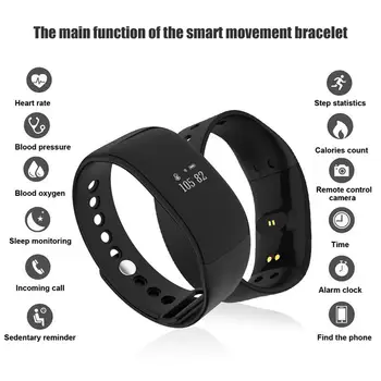 Smart Bracelet Waterproof Heart Rate Monitor Men Women Alarm Clock Sports Watch Smart Watch For Android IOS Phone
Smart Bracelet Waterproof Heart Rate Monitor Men Women Alarm Clock Sports Watch Smart Watch For Android IOS Phone