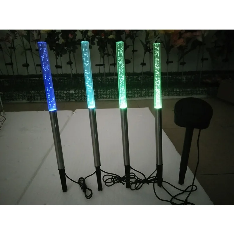 Solar Power Acrylic Bubble White LED Light Garden Lawn Landscape Decorative Lamp Tube Stick Colorful Floor Buried Lights
Solar Power Acrylic Bubble White LED Light Garden Lawn Landscape Decorative Lamp Tube Stick Colorful Floor Buried Lights