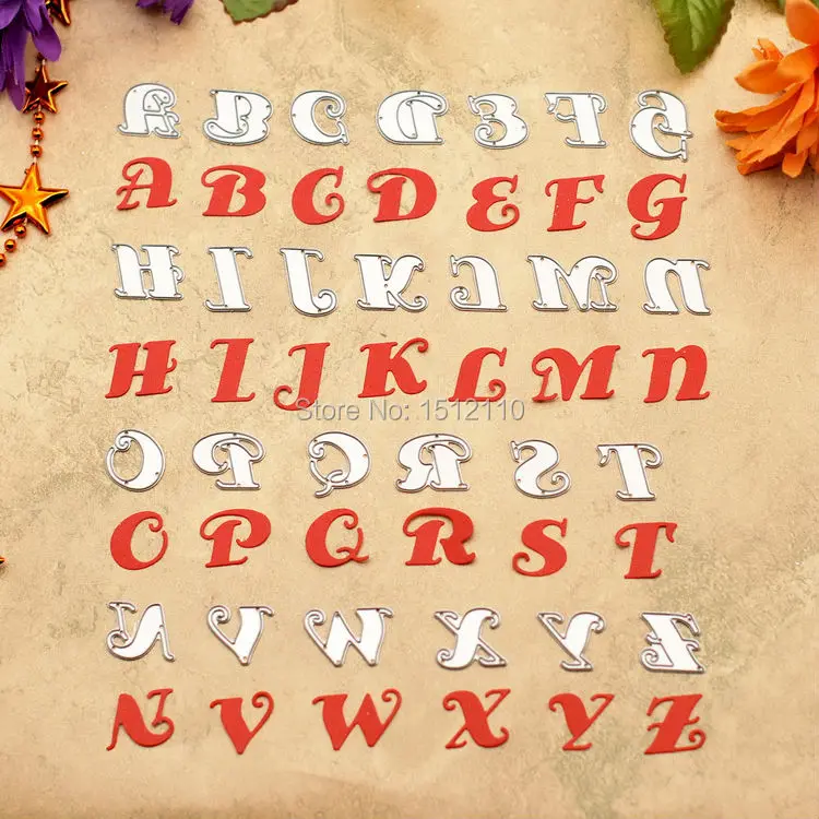English Alphabet letter A-Z Metal Die cutting Dies For DIY Scrapbooking Photo Album Decorative Embossing Folder Die Cut 662230
English Alphabet letter A-Z Metal Die cutting Dies For DIY Scrapbooking Photo Album Decorative Embossing Folder Die Cut 662230