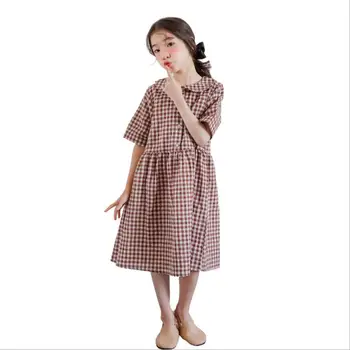 Girls baby new plaid dress 2019 summer princess short sleeve cotton dress for girls children loose clothes kids dress ws839
Girls baby new plaid dress 2019 summer princess short sleeve cotton dress for girls children loose clothes kids dress ws839